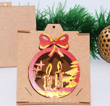 Carregar imagem no visualizador da galeria, Cartão-Enfeite Surpresa