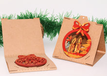 Carregar imagem no visualizador da galeria, Cartão-Enfeite Surpresa