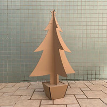Carregar imagem no visualizador da galeria, Árvore de Natal de Papelão