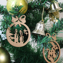 Carregar imagem no visualizador da galeria, 6 Bolinhas Decorativas de Natal

